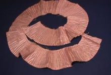 MAKING SIMPLE DECORATIVE STITCHES ON BROWN PAPER