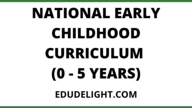National early childhood curriculum